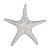 Estrela Do Mar Em Resina Cor Branca - Imagem 3