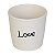 Vasos Em Ceramica Love - Imagem 2
