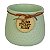 Vaso Com Relevo Verde Sweet Home - Imagem 1