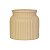 Vaso De Ceramica Com Borda Relevo Vertical Sortidos - Imagem 4