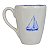 Caneca Branca Barco - Imagem 2