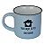 Caneca Azul Tudo Aqui - Imagem 2