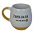 Caneca Branca/Amarela Terapia - Imagem 2