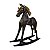 Cavalo De Balanço Marrom G - Imagem 1