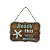PLACA DECORATIVA BEACH THIS WAY - Imagem 2