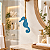 Cavalo-Marinho Azul Decorativo de Pendurar - Imagem 1