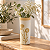 Vaso Decorativo Cilíndrico com Estampa Floral - Imagem 1
