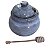 Pote Decorativo com Tampa e Colher - Imagem 2