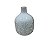 Vaso Decorativo Branco com Relevo Botânico - Imagem 2