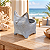 Vaso Decorativo Gatinho Branco - Imagem 1