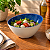 Bowl Branco Interior Azul - Imagem 1