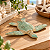 Enfeite Decorativo Tartaruga Marinha Verde-Água G - Imagem 1