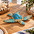 Enfeite Decorativo Tartaruga Marinha Azul G - Imagem 1