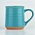 Caneca Terracota Azul em Cerâmica - Imagem 1
