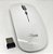 Mouse Sem Fio Wireless 3200 DPI 10M Recarregável Branco - Imagem 2