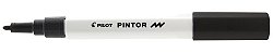 MARCADOR PINTOR PONTA FINA 1.0 PRETO - PILOT - Imagem 1