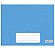 CADERNO BROCHURA 1/4 CAPA DURA HORIZONTAL 96 FLS AZUL - KAJOMA - Imagem 2