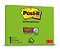 BLOCO ADESIVO POST-IT 657 76MMX102MM VERDE LIMEADE 90 FLS - 3M - Imagem 1