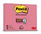 BLOCO ADESIVO POST-IT 657 76MMX102MM PINK 90 FLS - 3M - Imagem 1