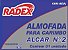 ALMOFADA PARA CARIMBO ALCAR Nº 2 AZUL - RADEX - Imagem 1