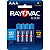 PILHA ALCALINA AAA PALITO C/4 UNIDADES - RAYOVAC - Imagem 1