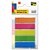 MARCADOR DE PÁGINA 45MMX12MM 5 CORES TRANSPARENTE STICK NOTE 125 FLS - SPIRAL - Imagem 1