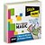 BLOCO ADESIVO 76MMX76MM MAGIC 4 CORES STICK NOTE 100 FLS - SPIRAL - Imagem 1