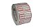 ETIQUETA ADESIVA BRANCA DE VALIDADE 30MMX47MM C/666 UNIDADES - REIDMA - Imagem 1