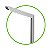 QUADRO BRANCO STANDARD ALUMÍNIO POP 90CMX60CM - SOUZA & CIA - Imagem 2