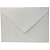 ENVELOPE VISITA VERGÊ 80G 80MMX115MM BRANCO DIAMANTE C/100 UNIDADES - ROMITEC - Imagem 1