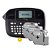 ROTULADOR ELETRÔNICO PT-M95BKBP PRETO C/3 FITAS - BROTHER - Imagem 1