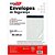 ENVELOPE DE SEGURANÇA COEX BRANCO E PRETO 40CMX60CM C/20 UNIDADES - WALEU - Imagem 1