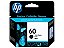 CARTUCHO HP 60 CC640WB PRETO - 4,5ML - Imagem 1