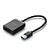 ADAPTADOR CR127 USB 3.0 P MICRO SD E SD PRETO - UGREEN - Imagem 1