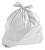 SACO PARA LIXO 200 LITROS PESADO BRANCO C/100 UNIDADES - RZ - Imagem 1