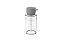 PORTA SABONETE LÍQUIDO SPLASH CRISTAL 290ML - COZA - Imagem 1