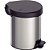 LIXEIRA COM PEDAL NEW EM AÇO INOX COM ACABAMENTO POLIDO 5L - TRAMONTINA - Imagem 1