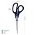 TESOURA MULTIUSO B7200 AZUL 21,5CM - BAZZE - Imagem 3