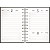 AGENDA ESPIRAL CAPA DURA SINGLE PRETA 2026 160 FLS - KIT - Imagem 2