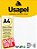 PAPEL LINHO 180 G/M² A4 BRANCO C/50 FLS - USAPEL - Imagem 1