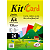 PAPEL COLOR SET KIT CARD A4 COLORIDO 12 CORES C/24FLS - KIT - Imagem 1