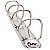 FICHÁRIO AZUL ROYAL A4 4 ARGOLAS 6CM - CHIES - Imagem 2