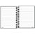 CADERNETA 1/8 CAPA DURA BRIEF PRETA 80 FOLHAS - SPIRAL - Imagem 3