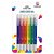 MARCA TEXTO GEL 6 CORES - MASTER - Imagem 1
