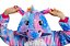 Pijama Infantil Unicórnio Macacão Azul Arco-Íris - Pronta Entrega - Imagem 4