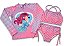 Kit 3 Peças Blusa Pro Uv 50 + Biquíni + Top Infantil Juvenil - Imagem 1