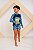 Conjunto Sunga Infantil + Blusa Proteção Uv50 Térmica Dry Dinossauro Verde - Imagem 9