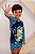 Conjunto Sunga Infantil + Blusa Proteção Uv50 Térmica Dry Dinossauro Verde - Imagem 10