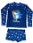 Conjunto Sunga Infantil + Blusa Proteção Uv50 Térmica Dry Blue Tubarão - Imagem 7
