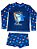 Conjunto Sunga Infantil + Blusa Proteção Uv50 Térmica Dry Blue Tubarão - Imagem 8